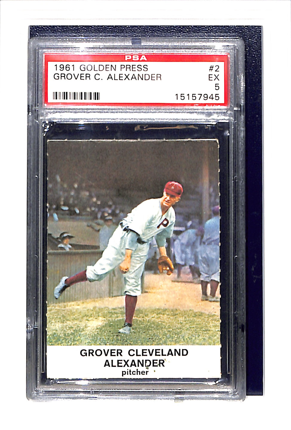 1961 hot Golden Press Cy Young HOF Graded BVG 6.5 EX-MT+