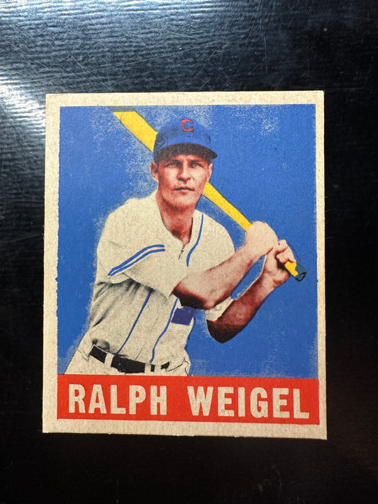 1948 Leaf #86 Ralph Weigel  VG/EX