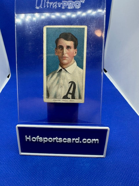 1909 T-206 cheapest Harry Krause